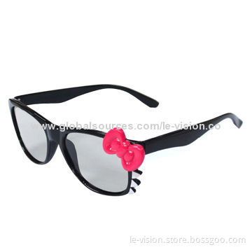 Kid's 3D Cinema Eyewear with Small Size for Passive Digital Projector System